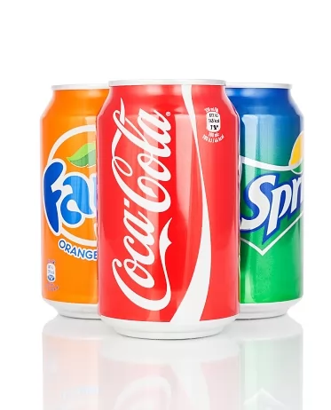 Cola, Sprite, Fanta
