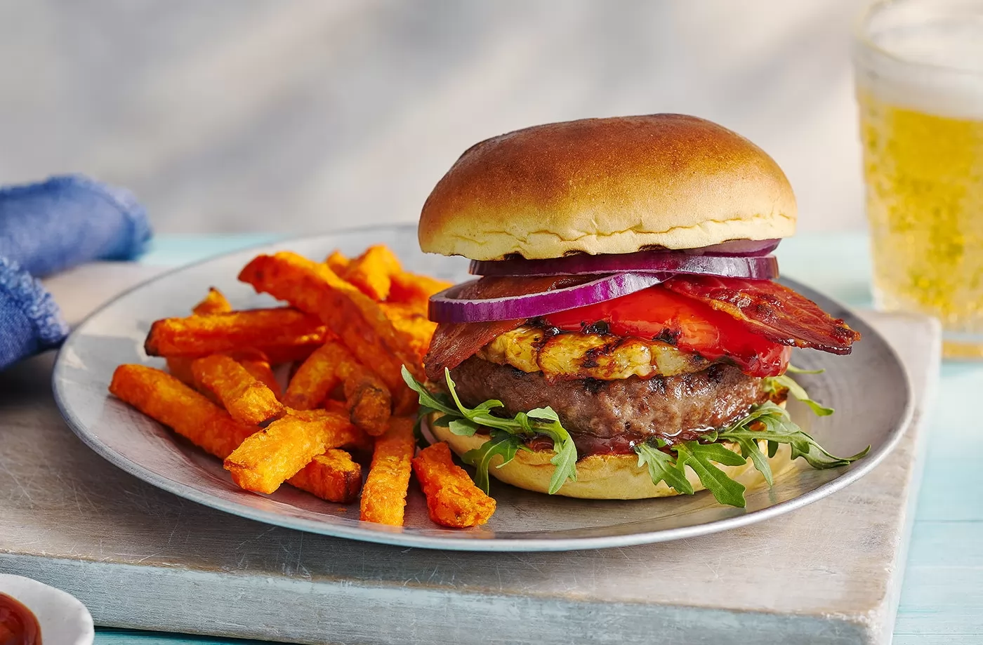 Hawaii Burger ve Cips